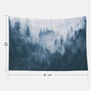 Blue Forest Tapestry